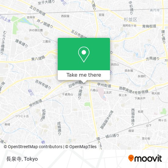 長泉寺 map
