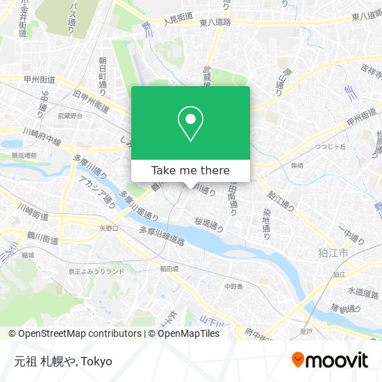 元祖 札幌や map