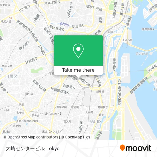 Osaki Center Building map