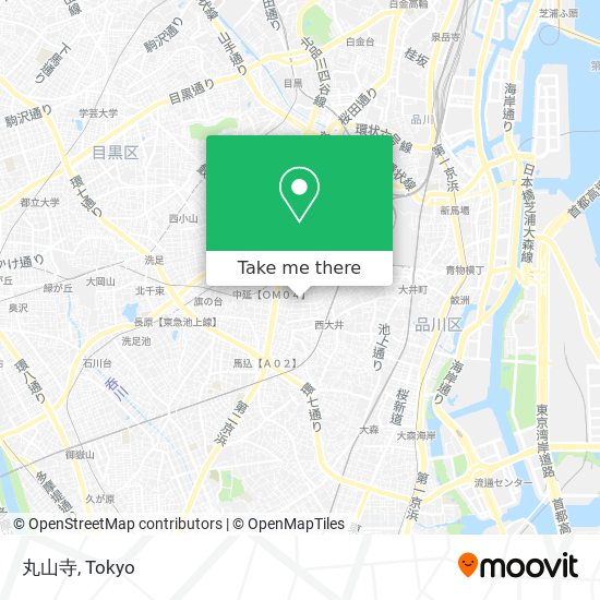 丸山寺 map