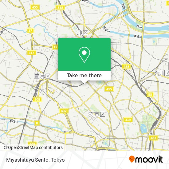 Miyashitayu Sento map