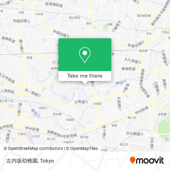 左内坂幼稚園 map