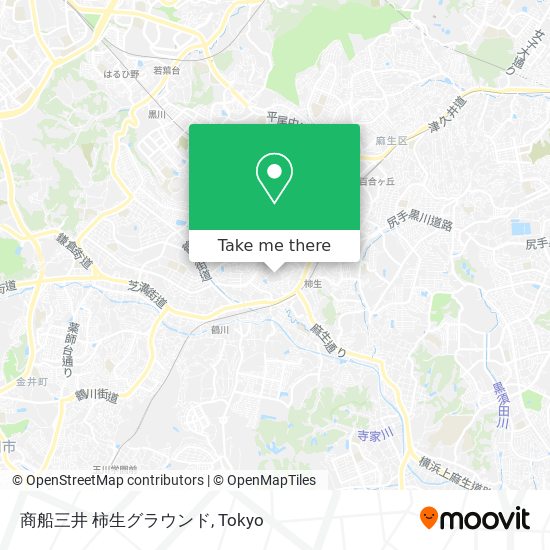 商船三井 柿生グラウンド map