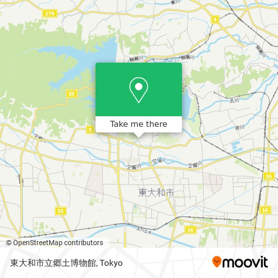 怎樣搭巴士或地鐵去東大和市的東大和市立郷土博物館 Moovit