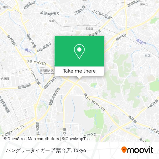 ハングリータイガー 若葉台店 map