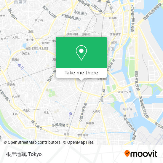 根岸地蔵 map