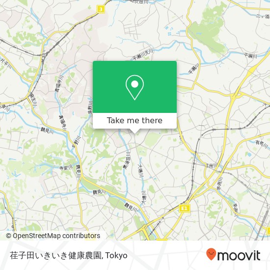 荏子田いきいき健康農園 map