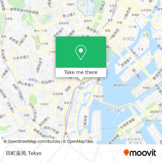 田町薬局 map