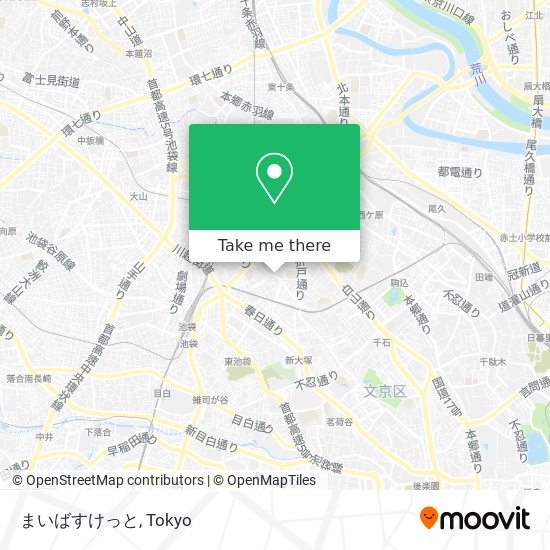 まいばすけっと map