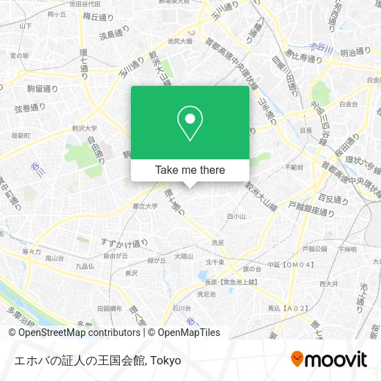 エホバの証人の王国会館 map
