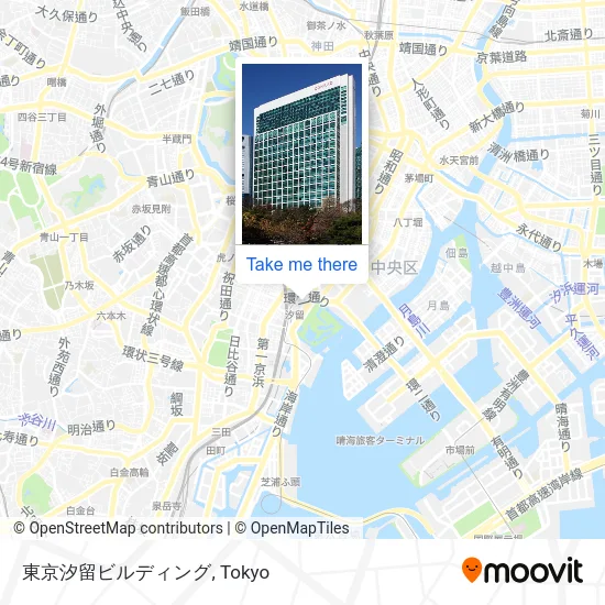 東京汐留ビルディング map