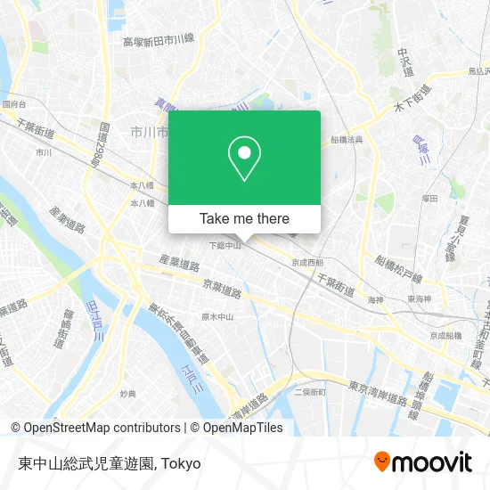 東中山総武児童遊園 map