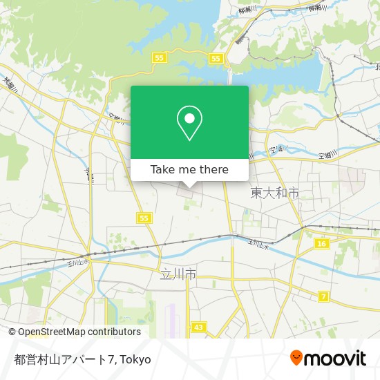 都営村山アパート7 map