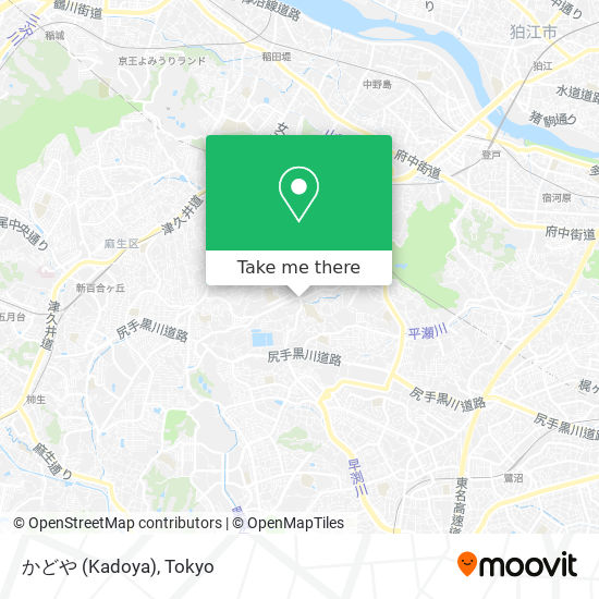 かどや (Kadoya) map