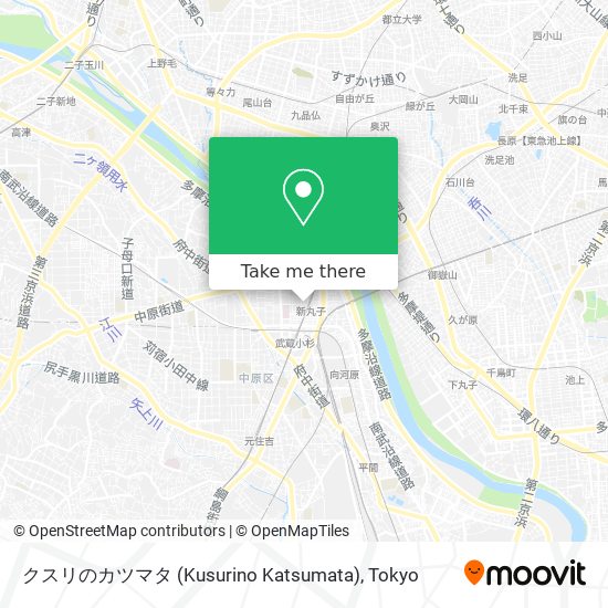 クスリのカツマタ (Kusurino Katsumata) map