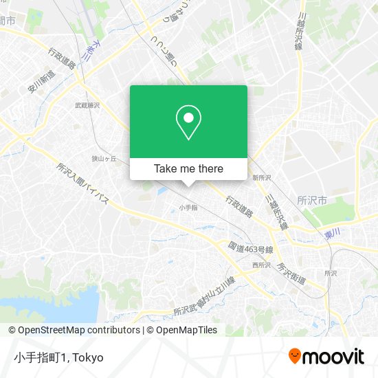 버스 또는 지하철 으로 所沢市 에서 小手指町1 으로 가는법 Moovit