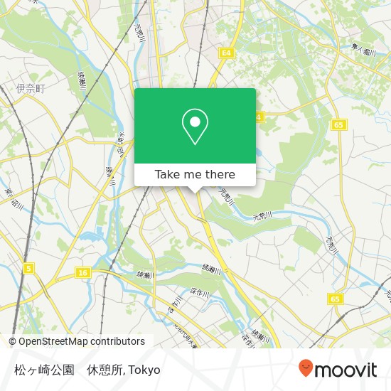 松ヶ崎公園　休憩所 map