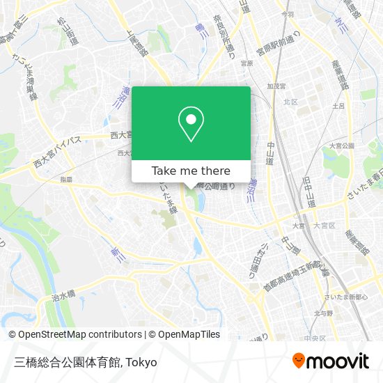 三橋総合公園体育館 map