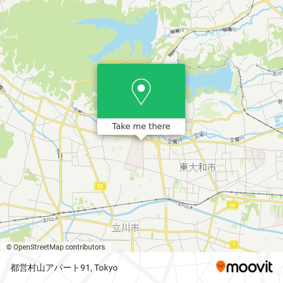都営村山アパート91 map