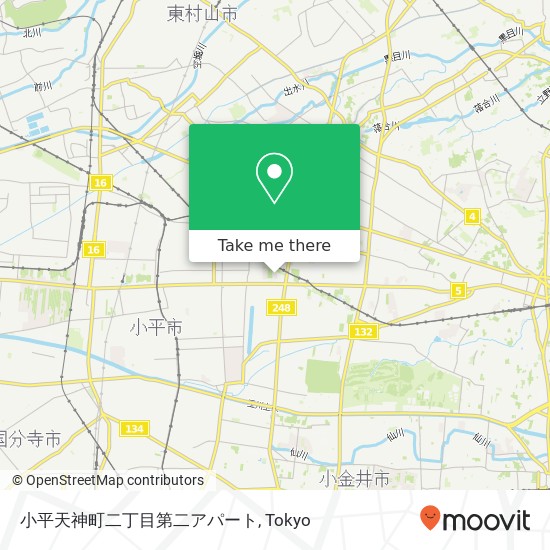 小平天神町二丁目第二アパート map