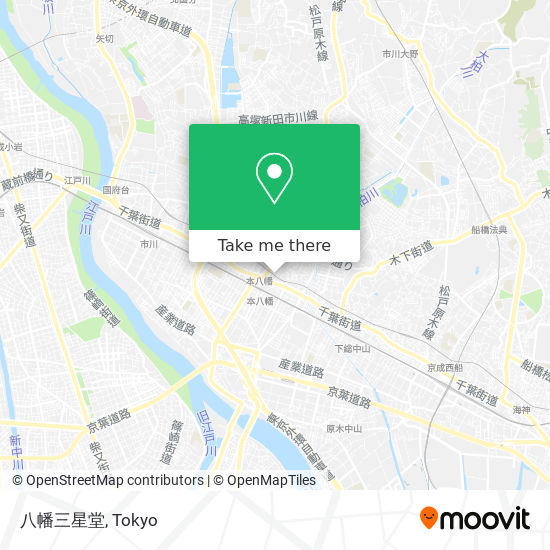 八幡三星堂 map