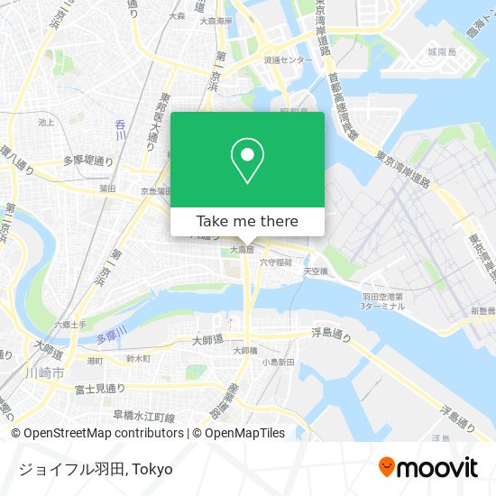 ジョイフル羽田 map