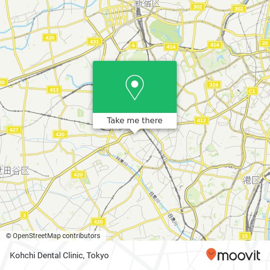 Kohchi Dental Clinic map