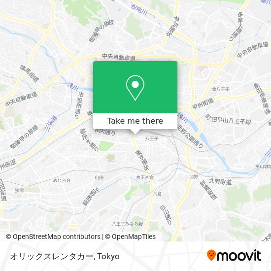 オリックスレンタカー map