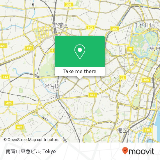 南青山東急ビル map