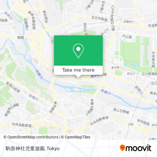 駒形神社児童遊園 map