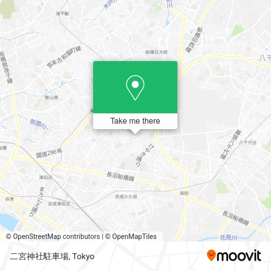二宮神社駐車場 map