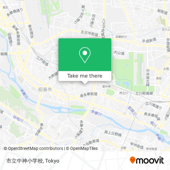 市立中神小学校 map