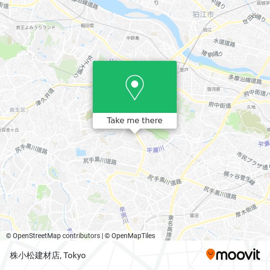 株小松建材店 map