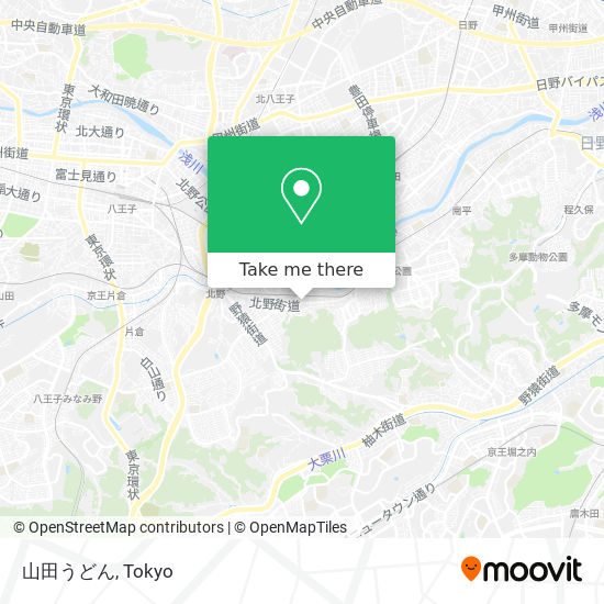 山田うどん map