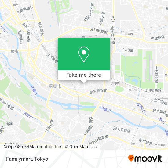 Familymart map