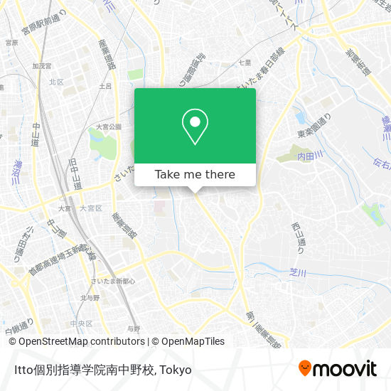 Itto個別指導学院南中野校 map