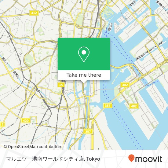 マルエツ　港南ワールドシティ店 map