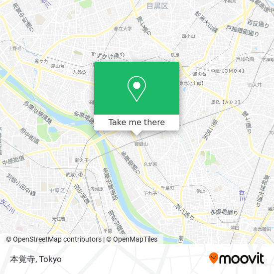 本覚寺 map