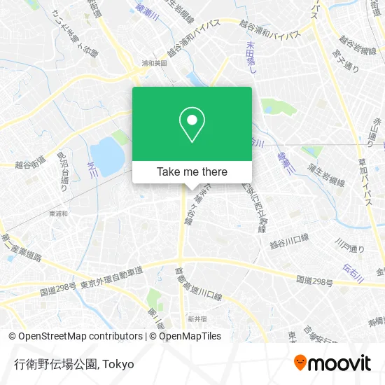 行衛野伝場公園 map