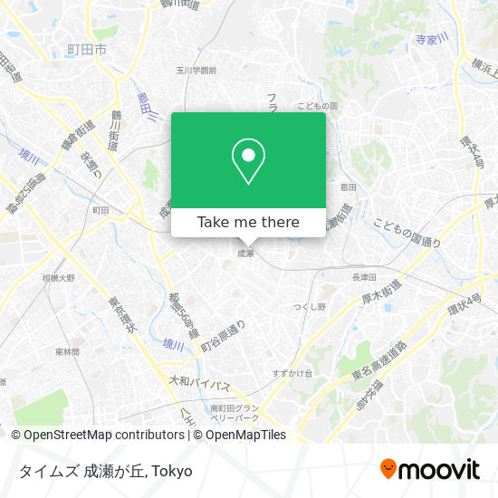 タイムズ 成瀬が丘 map