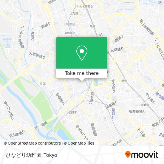 ひなどり幼稚園 map