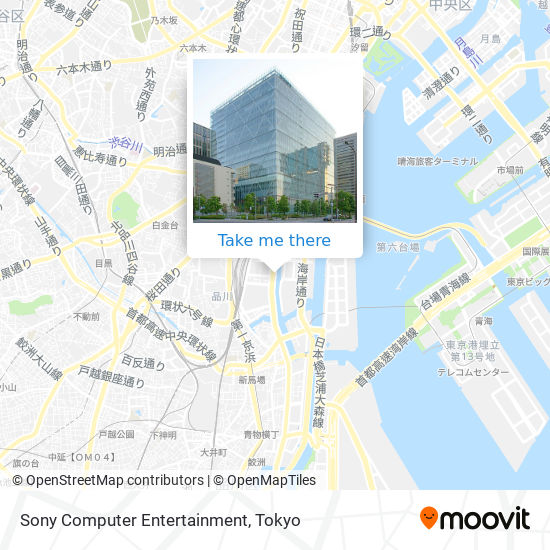 How To Get To Sony Computer Entertainment In 港区 By Bus Moovit