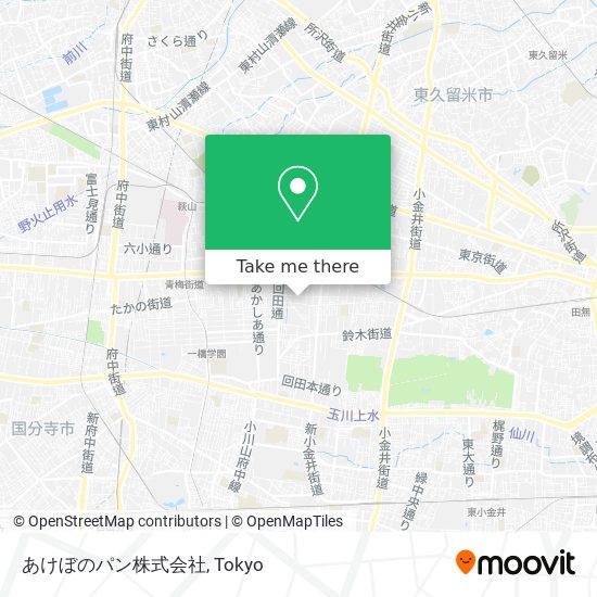あけぼのパン株式会社 map