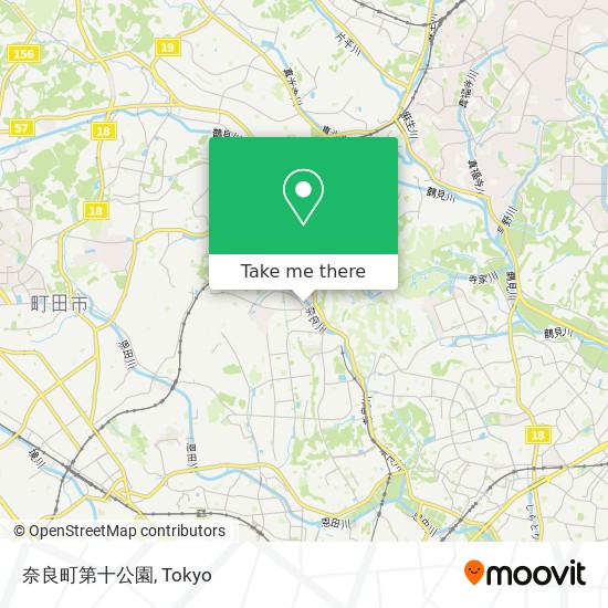 奈良町第十公園 map
