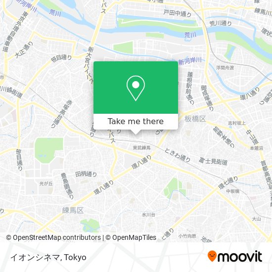 How To Get To イオンシネマ In 板橋区 By Bus Or Metro