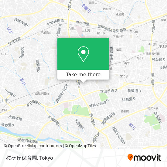 桜ケ丘保育園 map