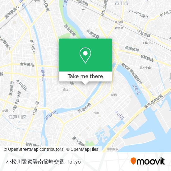 小松川警察署南篠崎交番 map