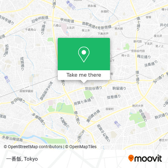 一番飯 map