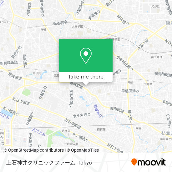 上石神井クリニックファーム map