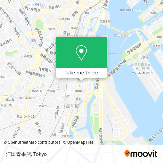 江田青果店 map
